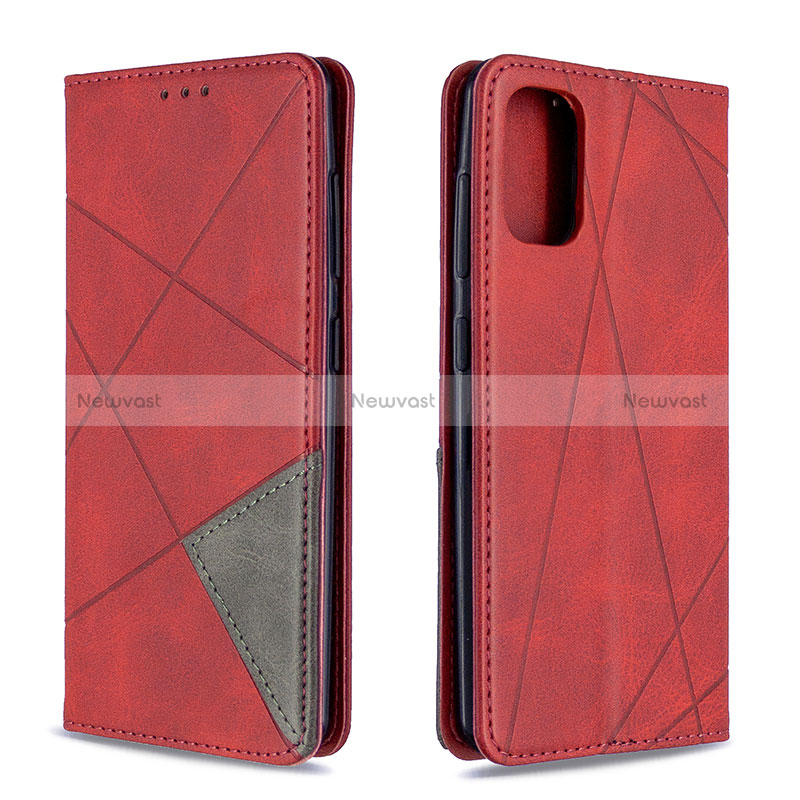 Leather Case Stands Flip Cover Holder B07F for Samsung Galaxy A41