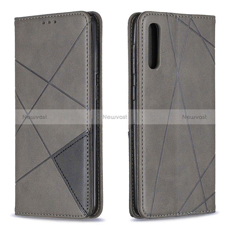 Leather Case Stands Flip Cover Holder B07F for Samsung Galaxy A50S