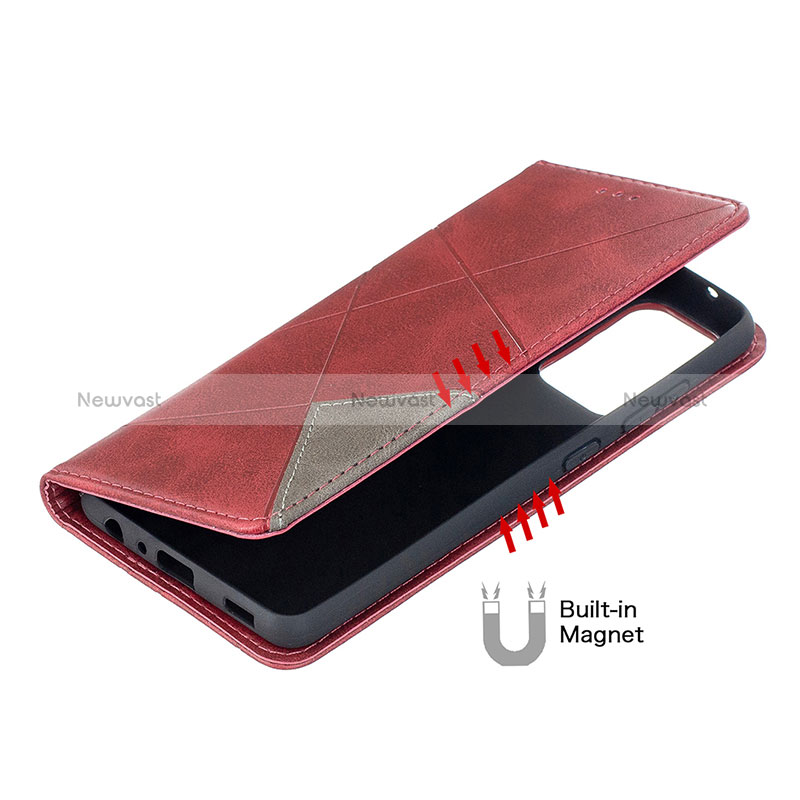 Leather Case Stands Flip Cover Holder B07F for Samsung Galaxy A52s 5G