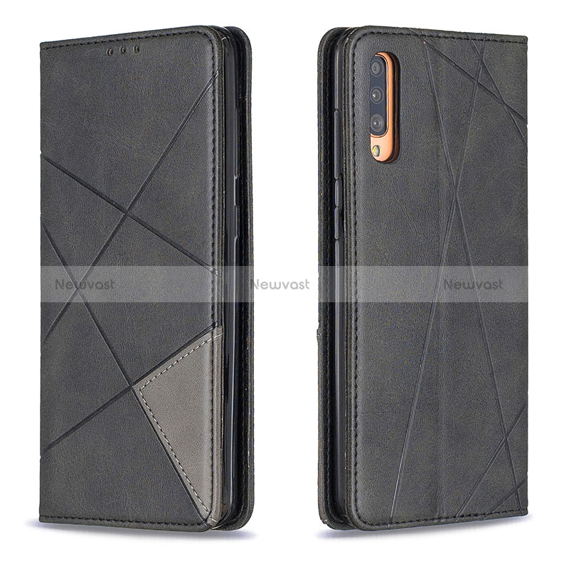 Leather Case Stands Flip Cover Holder B07F for Samsung Galaxy A70