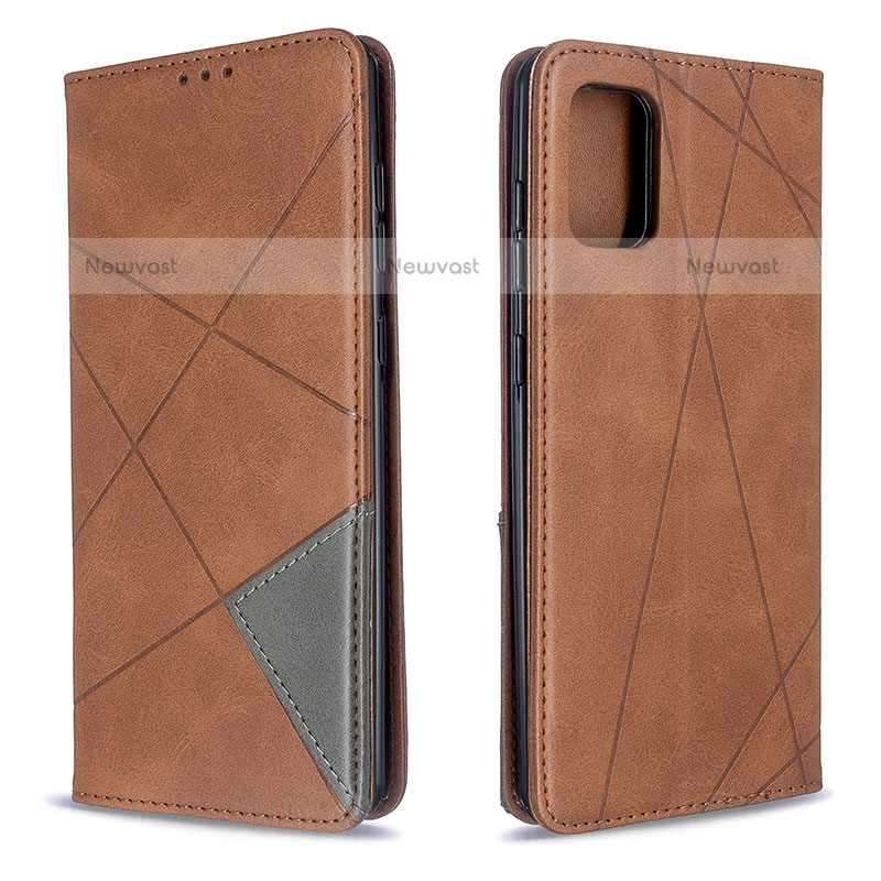 Leather Case Stands Flip Cover Holder B07F for Samsung Galaxy A71 4G A715