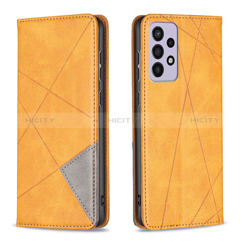 Leather Case Stands Flip Cover Holder B07F for Samsung Galaxy A73 5G