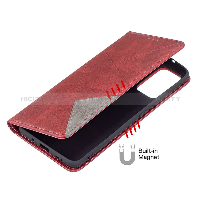 Leather Case Stands Flip Cover Holder B07F for Samsung Galaxy A82 5G