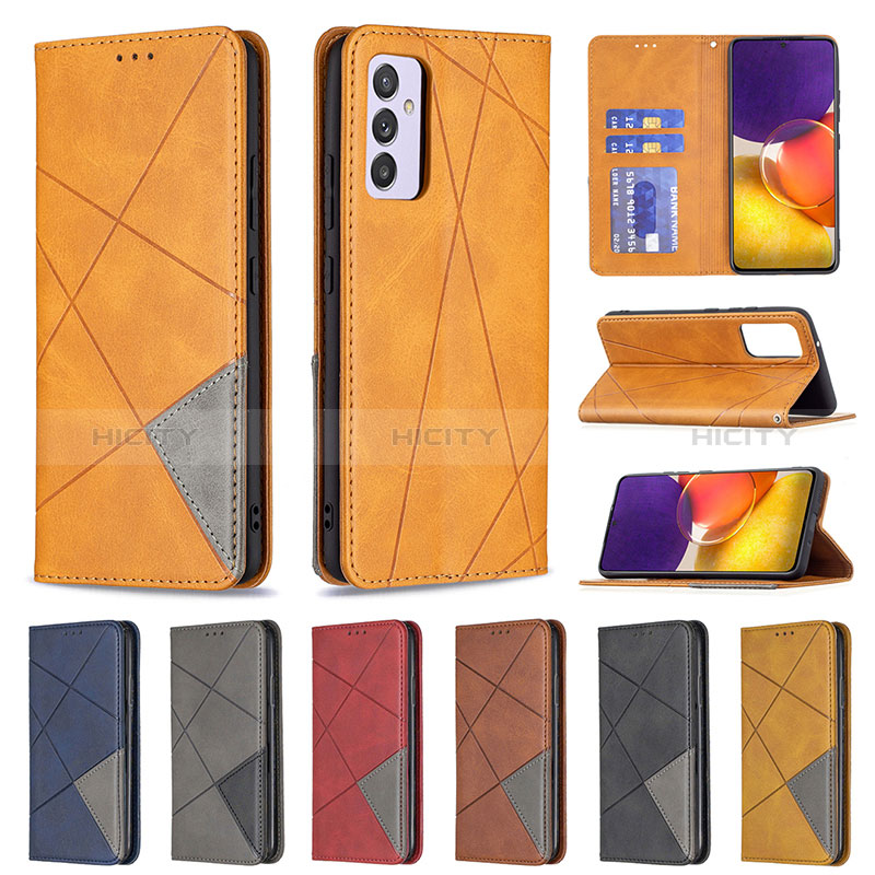 Leather Case Stands Flip Cover Holder B07F for Samsung Galaxy A82 5G