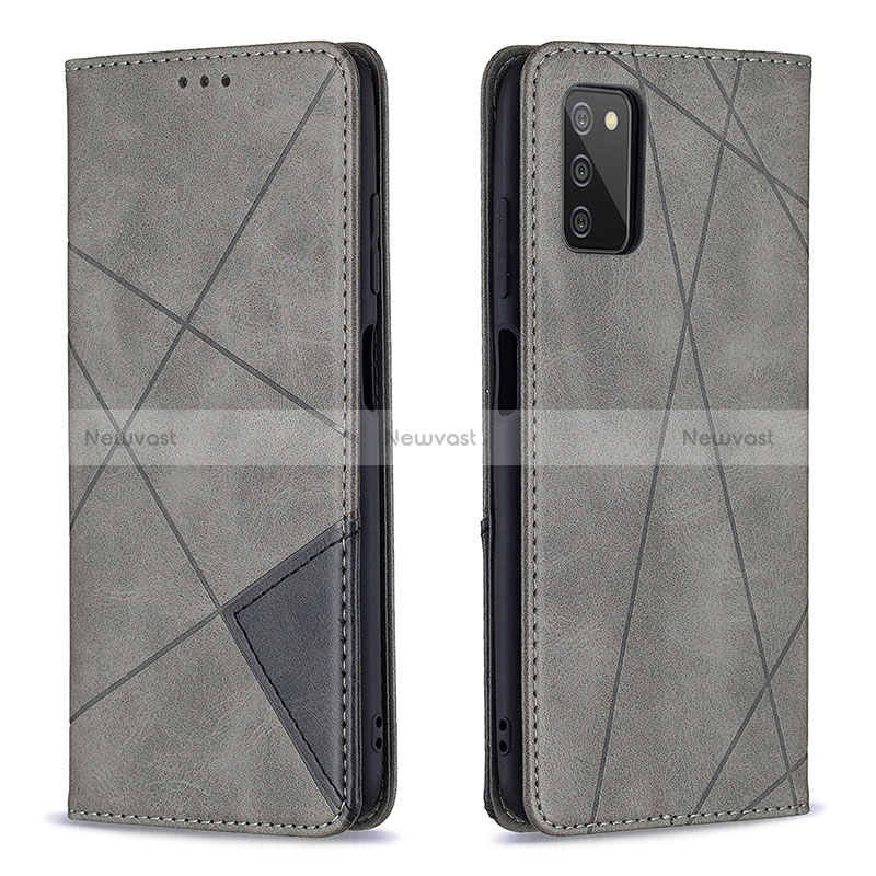 Leather Case Stands Flip Cover Holder B07F for Samsung Galaxy F02S SM-E025F