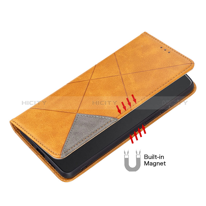 Leather Case Stands Flip Cover Holder B07F for Samsung Galaxy F23 5G