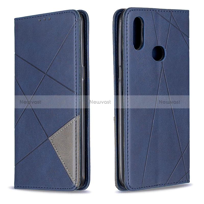 Leather Case Stands Flip Cover Holder B07F for Samsung Galaxy M01s