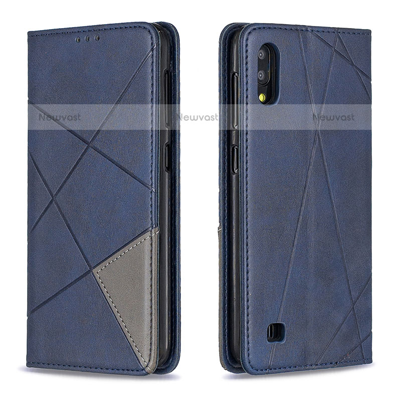 Leather Case Stands Flip Cover Holder B07F for Samsung Galaxy M10