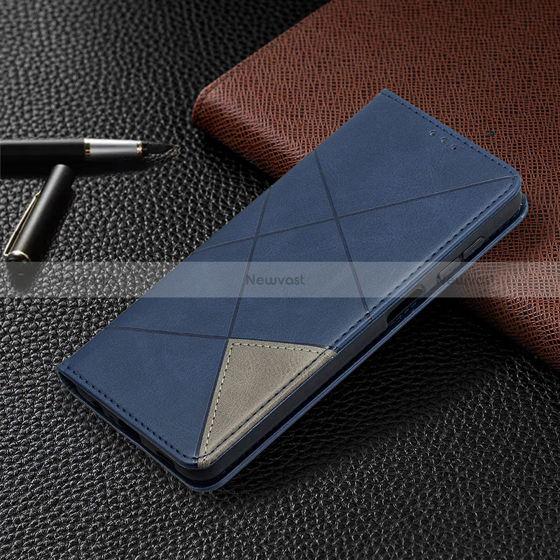 Leather Case Stands Flip Cover Holder B07F for Samsung Galaxy M12