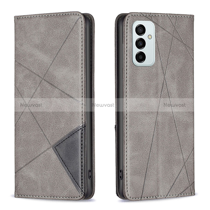 Leather Case Stands Flip Cover Holder B07F for Samsung Galaxy M23 5G