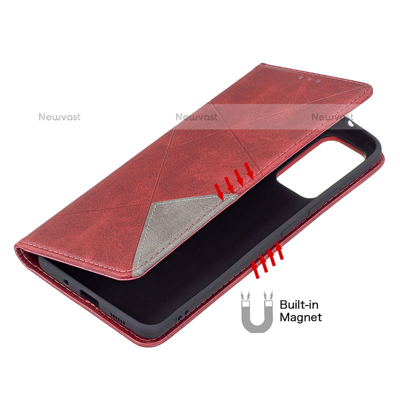 Leather Case Stands Flip Cover Holder B07F for Samsung Galaxy Quantum2 5G