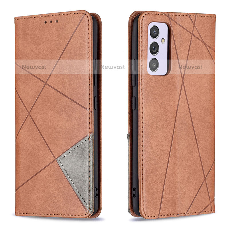 Leather Case Stands Flip Cover Holder B07F for Samsung Galaxy Quantum2 5G