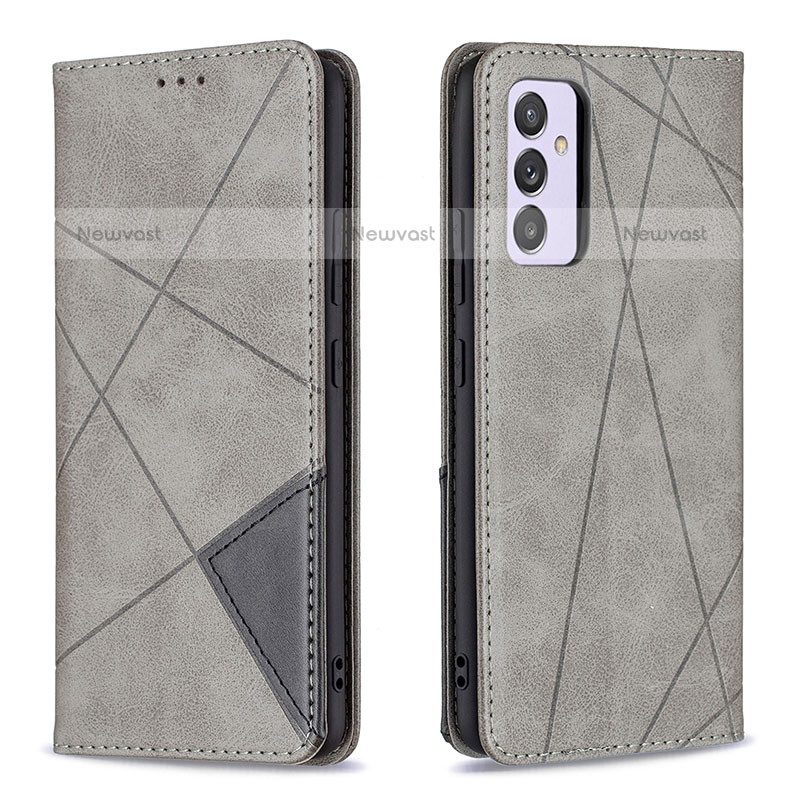 Leather Case Stands Flip Cover Holder B07F for Samsung Galaxy Quantum2 5G
