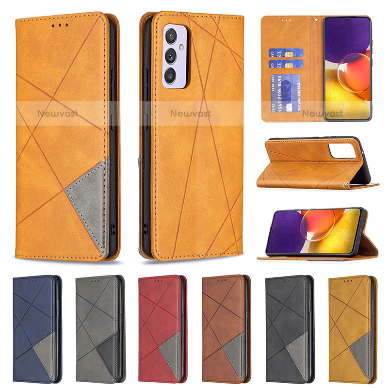 Leather Case Stands Flip Cover Holder B07F for Samsung Galaxy Quantum2 5G