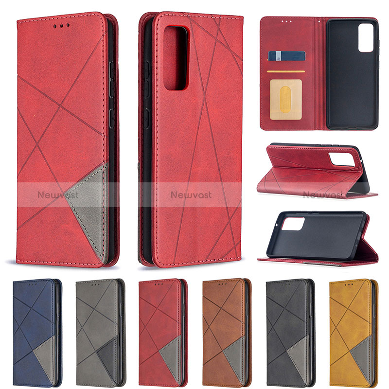 Leather Case Stands Flip Cover Holder B07F for Samsung Galaxy S20 FE (2022) 5G