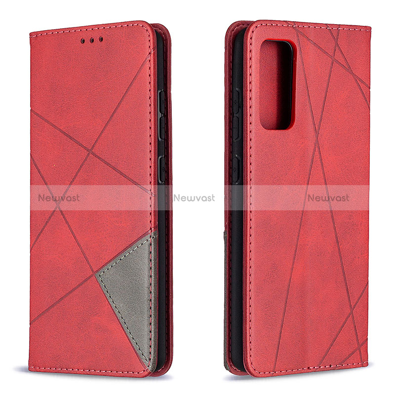 Leather Case Stands Flip Cover Holder B07F for Samsung Galaxy S20 Lite 5G