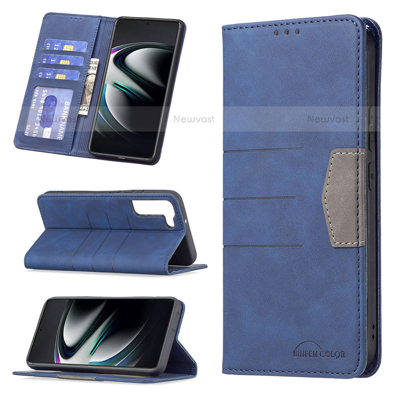 Leather Case Stands Flip Cover Holder B07F for Samsung Galaxy S21 FE 5G