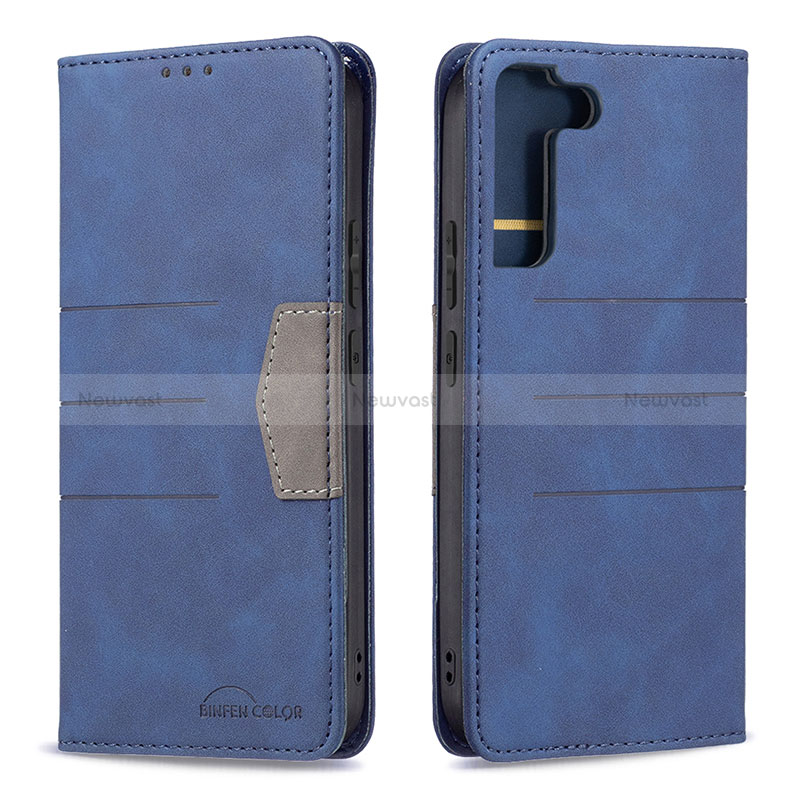 Leather Case Stands Flip Cover Holder B07F for Samsung Galaxy S22 Plus 5G