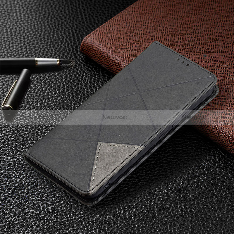 Leather Case Stands Flip Cover Holder B07F for Vivo Y3