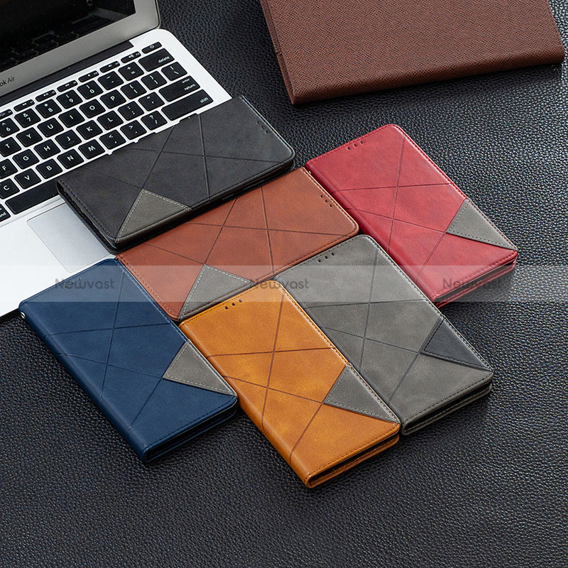 Leather Case Stands Flip Cover Holder B07F for Xiaomi Redmi K40 Pro+ Plus 5G