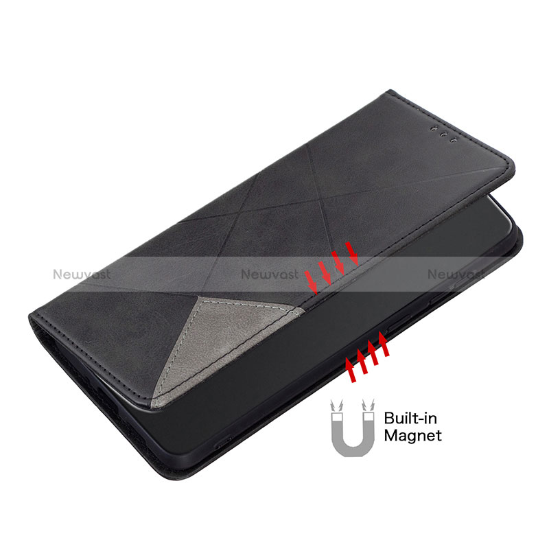 Leather Case Stands Flip Cover Holder B07F for Xiaomi Redmi K60 5G