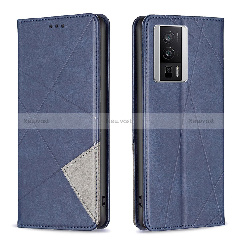 Leather Case Stands Flip Cover Holder B07F for Xiaomi Redmi K60 Pro 5G