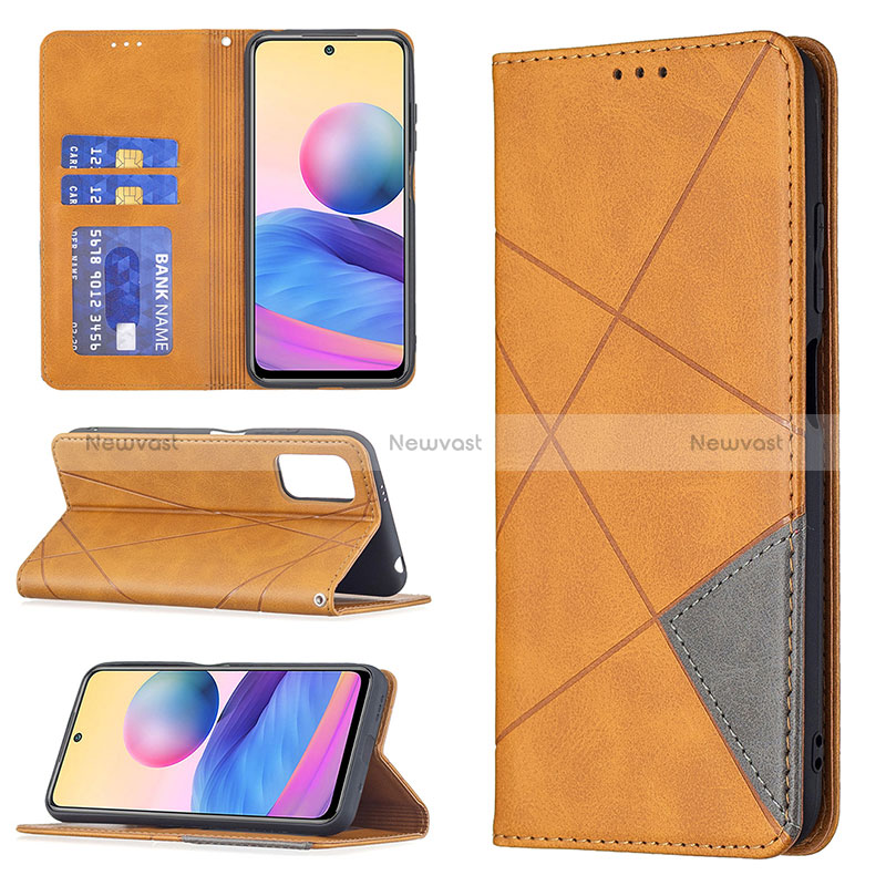 Leather Case Stands Flip Cover Holder B07F for Xiaomi Redmi Note 11 SE 5G