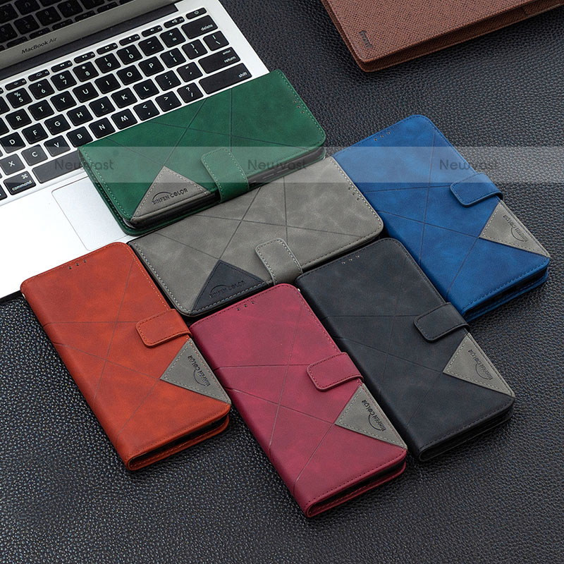 Leather Case Stands Flip Cover Holder B08F for Samsung Galaxy A02s