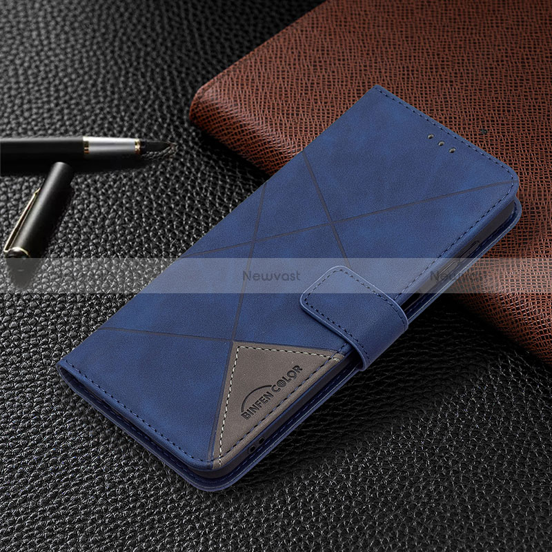 Leather Case Stands Flip Cover Holder B08F for Samsung Galaxy A04s