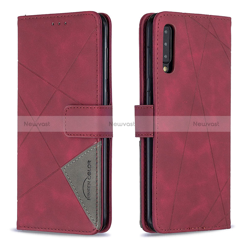 Leather Case Stands Flip Cover Holder B08F for Samsung Galaxy A30S