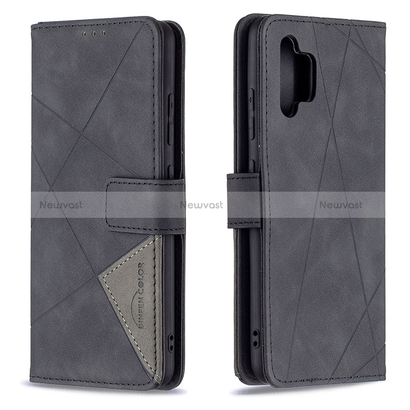 Leather Case Stands Flip Cover Holder B08F for Samsung Galaxy A32 4G