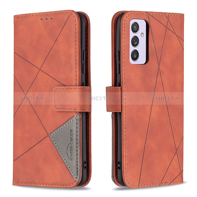 Leather Case Stands Flip Cover Holder B08F for Samsung Galaxy A34 5G