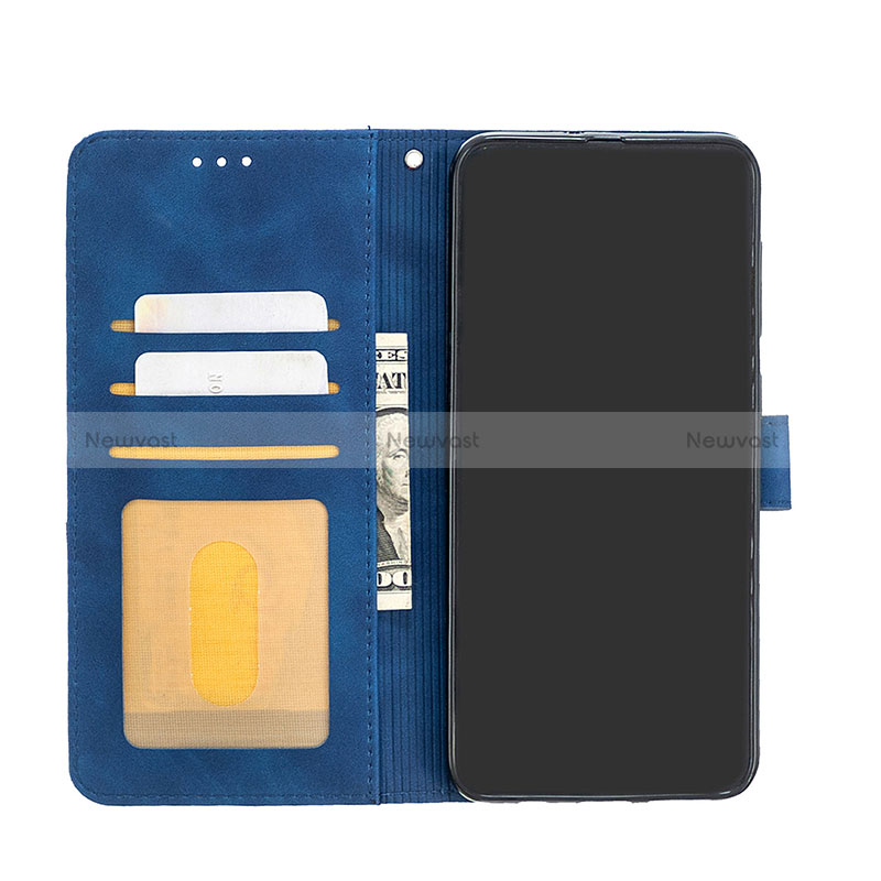 Leather Case Stands Flip Cover Holder B08F for Samsung Galaxy A50