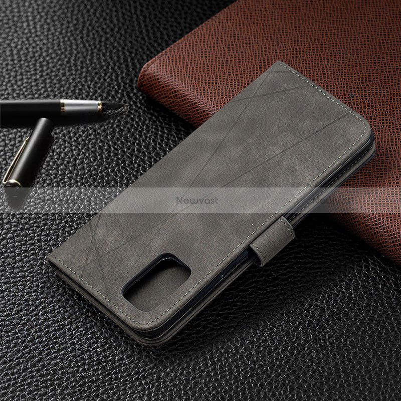 Leather Case Stands Flip Cover Holder B08F for Samsung Galaxy A71 5G