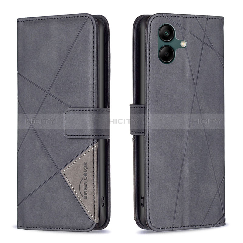 Leather Case Stands Flip Cover Holder B08F for Samsung Galaxy F04