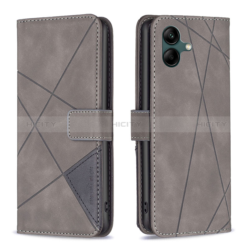 Leather Case Stands Flip Cover Holder B08F for Samsung Galaxy F04