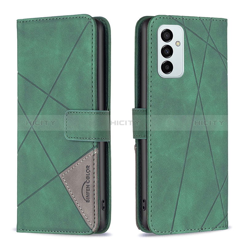 Leather Case Stands Flip Cover Holder B08F for Samsung Galaxy F23 5G