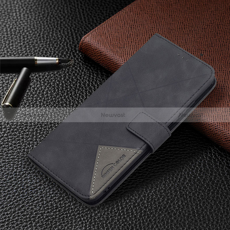 Leather Case Stands Flip Cover Holder B08F for Samsung Galaxy M02s