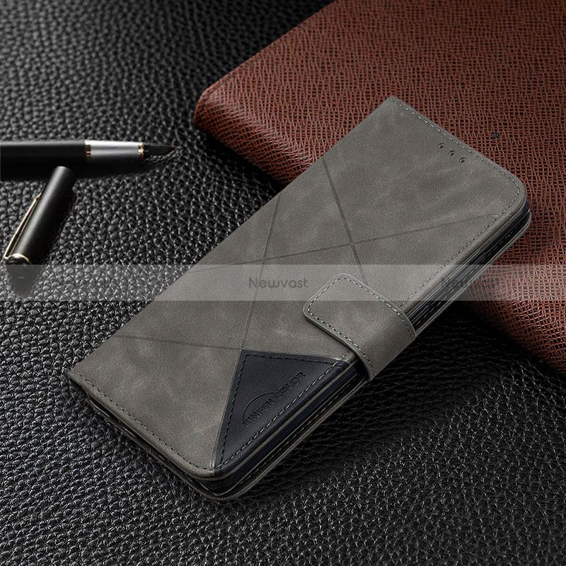 Leather Case Stands Flip Cover Holder B08F for Samsung Galaxy M60s