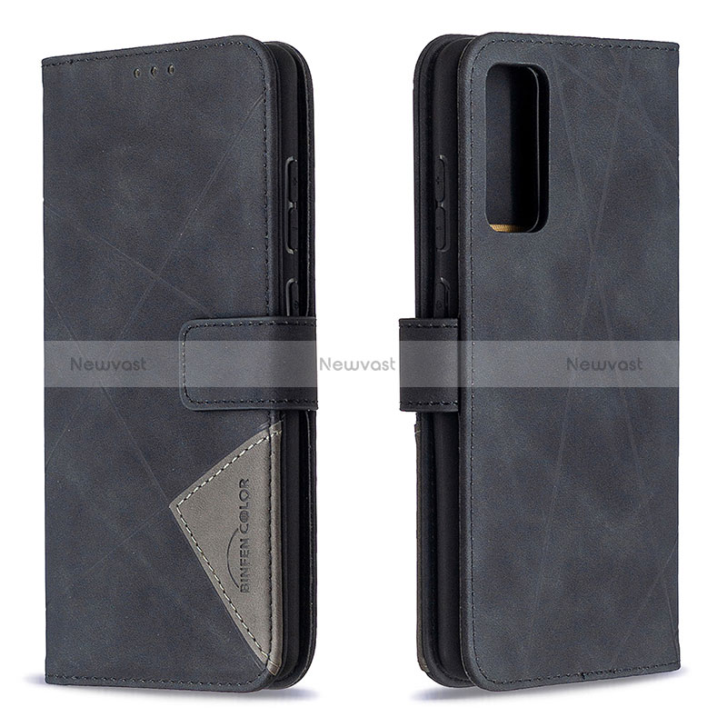 Leather Case Stands Flip Cover Holder B08F for Samsung Galaxy S20 Lite 5G