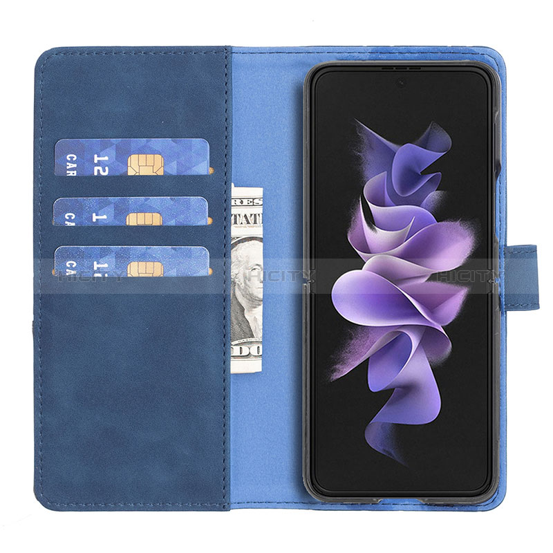 Leather Case Stands Flip Cover Holder B08F for Samsung Galaxy Z Fold4 5G