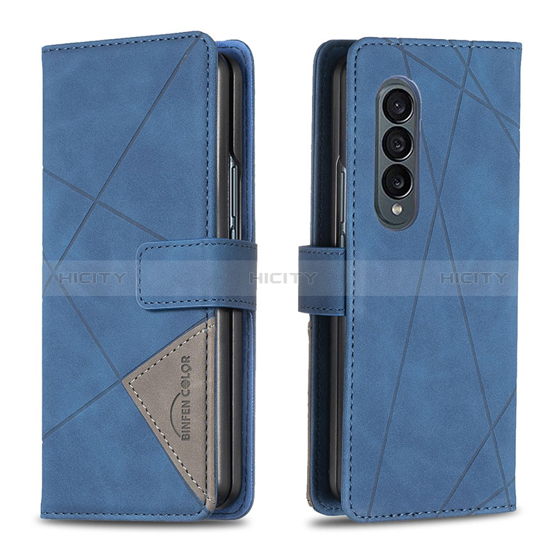 Leather Case Stands Flip Cover Holder B08F for Samsung Galaxy Z Fold4 5G