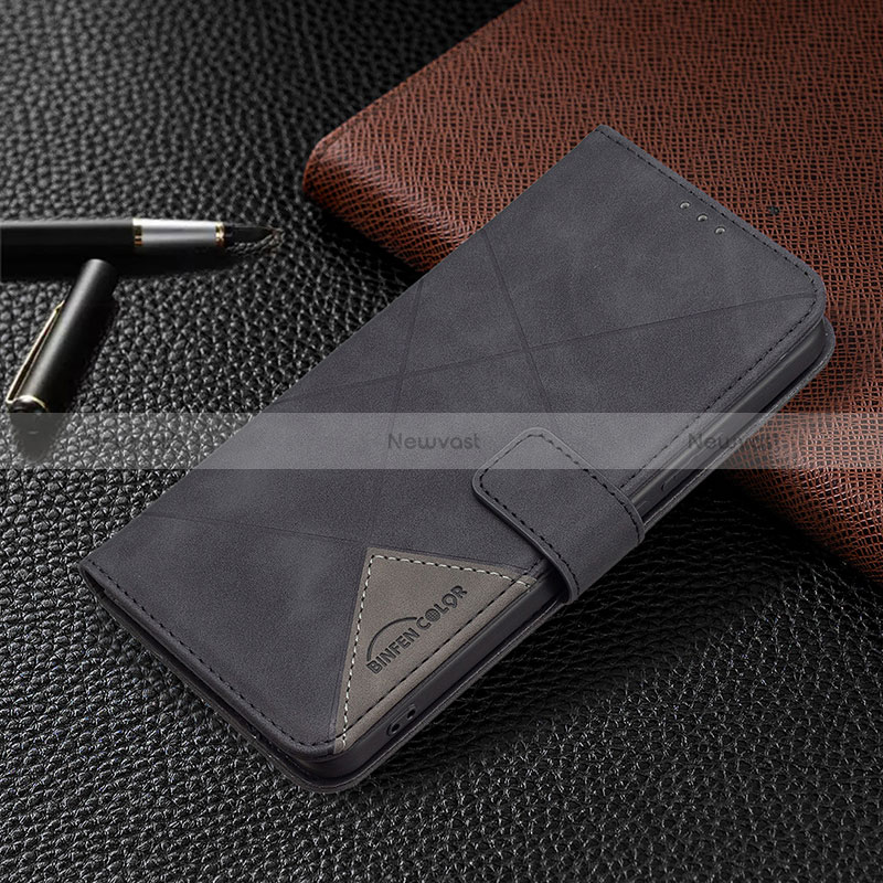 Leather Case Stands Flip Cover Holder B08F for Xiaomi Mi 11i 5G (2022)