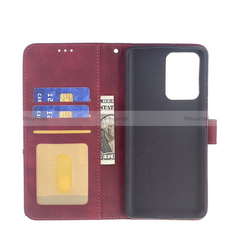 Leather Case Stands Flip Cover Holder B08F for Xiaomi Mi 11T 5G