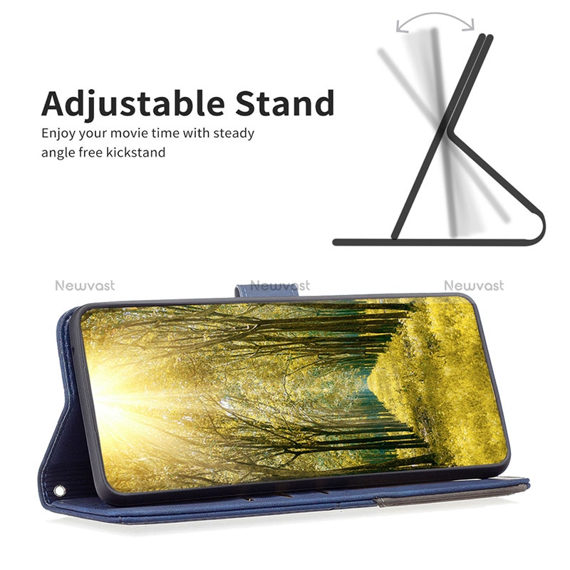 Leather Case Stands Flip Cover Holder B08F for Xiaomi Redmi A2