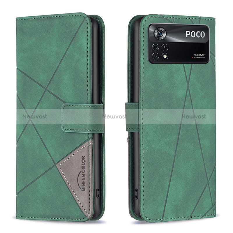 Leather Case Stands Flip Cover Holder B08F for Xiaomi Redmi Note 11E Pro 5G