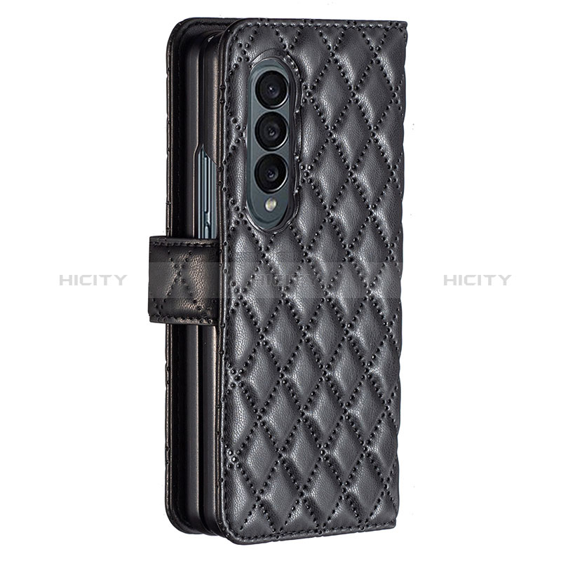 Leather Case Stands Flip Cover Holder B10F for Samsung Galaxy Z Fold4 5G