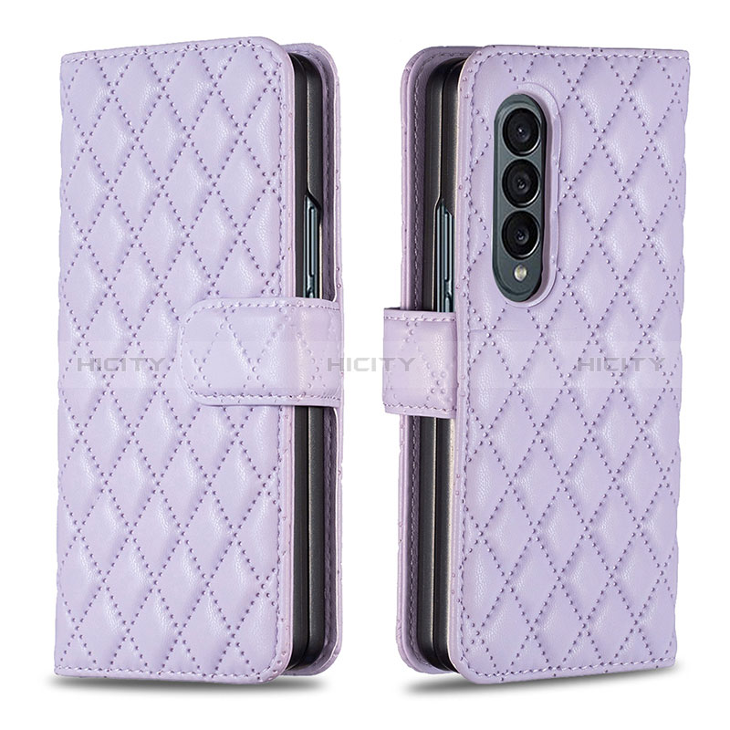 Leather Case Stands Flip Cover Holder B10F for Samsung Galaxy Z Fold4 5G