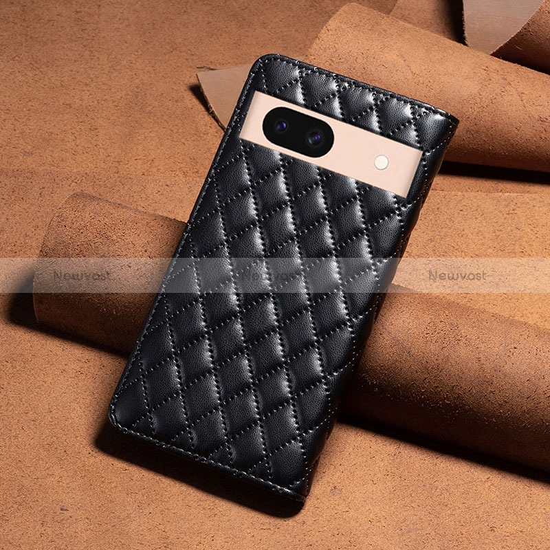 Leather Case Stands Flip Cover Holder B11F for Google Pixel 8a 5G