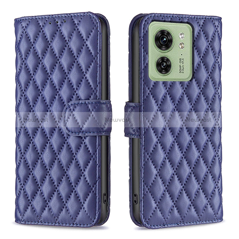 Leather Case Stands Flip Cover Holder B11F for Motorola Moto Edge 40 5G